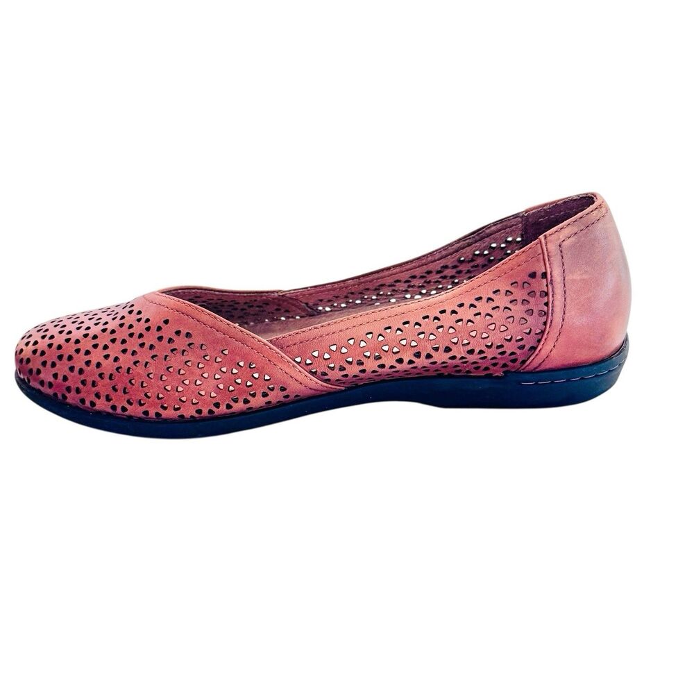 Dansko Women’s Neely Ballet Flats Shoes Perforated Leather Brown Comfort Sz 5.5 - Picture 3 of 11